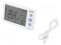 Thermo-hygrometer; LCD; -10÷50°C; 0÷99%RH; Accur: ±1°C; 0.1°C; 1%RH UNI-T UTA12T