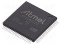 IC: ARM microcontroller; LQFP100; 1.8÷3.3VDC; Ext.inter: 57; 1Msps MICROCHIP TECHNOLOGY ATSAM3U2CA-AU