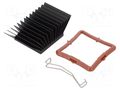 Heatsink: extruded; grilled; BGA; black; L: 37.5mm; W: 37.5mm Advanced Thermal Solutions ATS-51375R-C1-R0