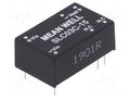 Converter: DC/DC; 3W; Uin: 36÷75VDC; Uout: 15VDC; Iout: 200mA; DIP16 MEAN WELL SLC03C-15