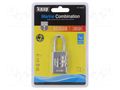 Padlock; shackle,combination code; stainless steel; A: 30mm KASP KA-K11430D