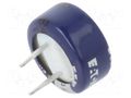 Supercapacitor; THT; 470mF; 5.5VDC; -20÷80%; Ø13.5x6.5mm; 50Ω; KR EATON ELECTRONICS KR-5R5C474-R