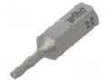 Screwdriver bit; hex key; HEX 2mm; Overall len: 25mm; STANDARD WIHA WIHA.01703