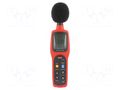 Meter: sound level; LCD; Sound level: 30÷130dB; 273x70x39mm UNI-T UT352
