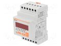 Voltmeter; digital,mounting; 15÷660V; for DIN rail mounting LOVATO ELECTRIC DMK70R1