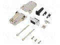 D-Sub; PIN: 9; female; straight; screw terminal; for cable AMPHENOL COMMUNICATIONS SOLUTIONS DTZF-LJSRG-09FSSC