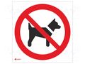 Safety sign; prohibitory; PVC; W: 200mm; H: 200mm ANRO IP/021/C/P
