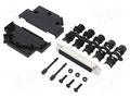 Connector: D-Sub HD; PIN: 62; female; angled 45°; soldering AMPHENOL COMMUNICATIONS SOLUTIONS D45PKP-62FHSL