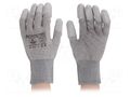 Protective gloves; ESD; S; 10set; grey STATICTEC PRT-STC5401