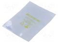 Protection bag; ESD; L: 127mm; W: 76mm; Thk: 76um; 100pcs; <100GΩ STATICTEC PRT-STP10076127