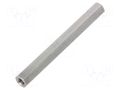 Screwed spacer sleeve; 75mm; Int.thread: M5; hexagonal DREMEC TFF-M5X75/DR148