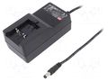 Power supply: switching; mains,plug-in; 18VDC; 2.2A; 39.6W; 88% MEAN WELL GE40I18-P1J