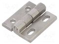 Hinge; Width: 40mm; stainless steel; H: 45mm; without regulation ELESA+GANTER GN235NI40-45-DH-GS