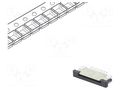 Connector: FFC/FPC; tinned; SMT; PIN: 8; Contacts: copper; 1mm; ZIF CONNFLY DS1020-07-8VBT1A-R