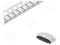 Connector: FFC/FPC; tinned; SMT; 500mA; 50V; PIN: 14; 500um; ZIF; 30mΩ CONNFLY DS1020-11-14VBT1-R