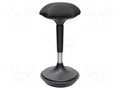Stool; adjustable; H: 870mm; Hmin: 630mm LOGILINK PC-EO0011