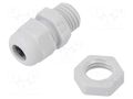 Cable gland; M12; 1.5; IP68; polyamide; light grey; V-TEC VM OBO BETTERMANN OBO-2022762