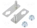 Holder; steel; for enclosures; 2pcs. ETI POLAM ETI-UCH-2