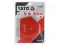 Try square; 111x136x24mm; Kind: welding; magnetic; 34kg YATO YT-0867