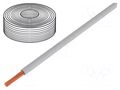 Wire; H07V-K; stranded; Cu; 2.5mm2; PVC; grey; 450V,750V; Class: 5 ELTRIM H07V-K-250-GY