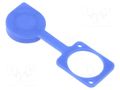 Protection cap; blue; XLR standard; 19x24mm; FT CLIFF CP30285L