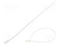 Cable tie; with a hole for screw mounting; L: 380mm; W: 4.8mm FIX&FASTEN FIX-M-4.8X380/N