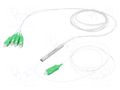 Transition: splitter; SC/APC,both sides; 1.5m; Wire dia: 0.9mm QOLTEC QOLTEC-54202