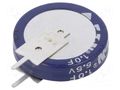 Supercapacitor; THT; 1F; 5.5VDC; -20÷80%; Ø19x19.7mm; 30Ω; -25÷70°C EATON ELECTRONICS KR-5R5V105-R