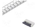 Connector: FFC/FPC; tinned; SMT; 500mA; 50V; PIN: 8; Contacts: copper CONNFLY DS1020-11-8VBT1-R