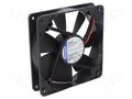 Fan: DC; axial; 24VDC; 119x119x25mm; 139m3/h; 38dBA; ball; Len: 0.31m EBM-PAPST 4484FM