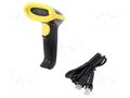 Barcode scanner; Interface: USB; 1D QOLTEC QOLTEC-50860