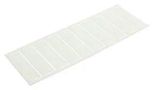 MARKER CARD, BLANK, WHT, TERMINAL BLOCK 1SNK149999R0000.