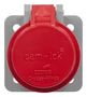 PROTECTION COVER, PLASTIC, RED E1016SC-36