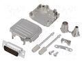Connector: D-Sub HD; PIN: 26; plug; male; soldering; for cable ENCITECH DPPK15-M-HDP-K