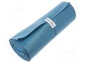 Trash bags; polyetylene LD; blue; 160l; 20pcs. PLAST PL.03-02-16611