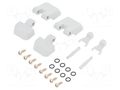 Set of hinges; polycarbonate; for enclosures; light grey; 2pcs. KRADEX ZHINGE10-PC-SET