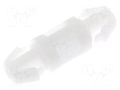 PCB distance; polyamide; L: 6mm; latch/latch; natural; UL94V-2 FIX&FASTEN FIX-LCC-6S