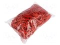 Rubber bands; Width: 3mm; Thick: 1.5mm; rubber; red; Ø: 50mm; 1kg PLAST PL.07-01-7523