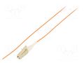 Optic fiber pigtail; OM2; LC/UPC; 1m; Optical fiber: 50/125um QOLTEC QOLTEC-54102