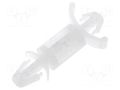 PCB distance; polyamide; L: 9.6mm; latch/latch; natural; UL94V-2 FIX&FASTEN FIX-LCD-9