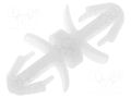 PCB distance; polyamide; L: 3.2mm; latch/latch; natural; UL94V-2 FIX&FASTEN FIX-LCF-3