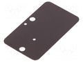 Washer; 1005; rectangular; 38x25.5x0.5mm Marquardt 231.010.011