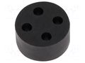 Insert for gland; 3mm; M20; IP68; NBR caoutchouc; Holes no: 4 HELUKABEL HELU-920109