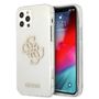 Guess GUHCP12LPCUGL4GTR iPhone 12 Pro Max 6.7&quot; transparent hard case Glitter 4G Big Logo, Guess 3666339004941 3666339004941