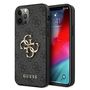 Guess GUHCP12M4GMGGR iPhone 12/12 Pro 6,1" szary/grey hardcase 4G Big Metal Logo, Guess 3666339004576 3666339004576