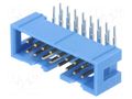 Connector: IDC; socket; male; PIN: 16; angled 90°; THT; 2.54mm; 2x8 TE Connectivity 2-1761605-6