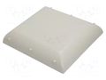 Fan: AC; roof; 230VAC; 600m3/h; 64dBA; ball; IP44; 400x350x102mm Alfa Electric ALFATORR0600