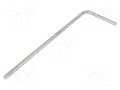 Connecting tubes; angular; D: 10mm; L: 300mm; stainless steel; oval ELESA+GANTER GN480.3-D10-100300