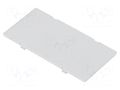 Stopper; UL94V-0; grey; ABS KRADEX ZDFJ1005-ABS-V0