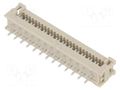 Connector: IDC; SEK Low Profile; PIN: 26; straight; THT; tinned; PBT HARTING 09181269622